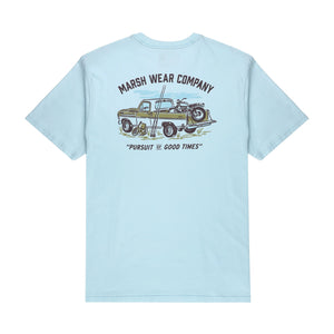 Marsh Wear Rumble Men's S/S T-Shirt - Blue