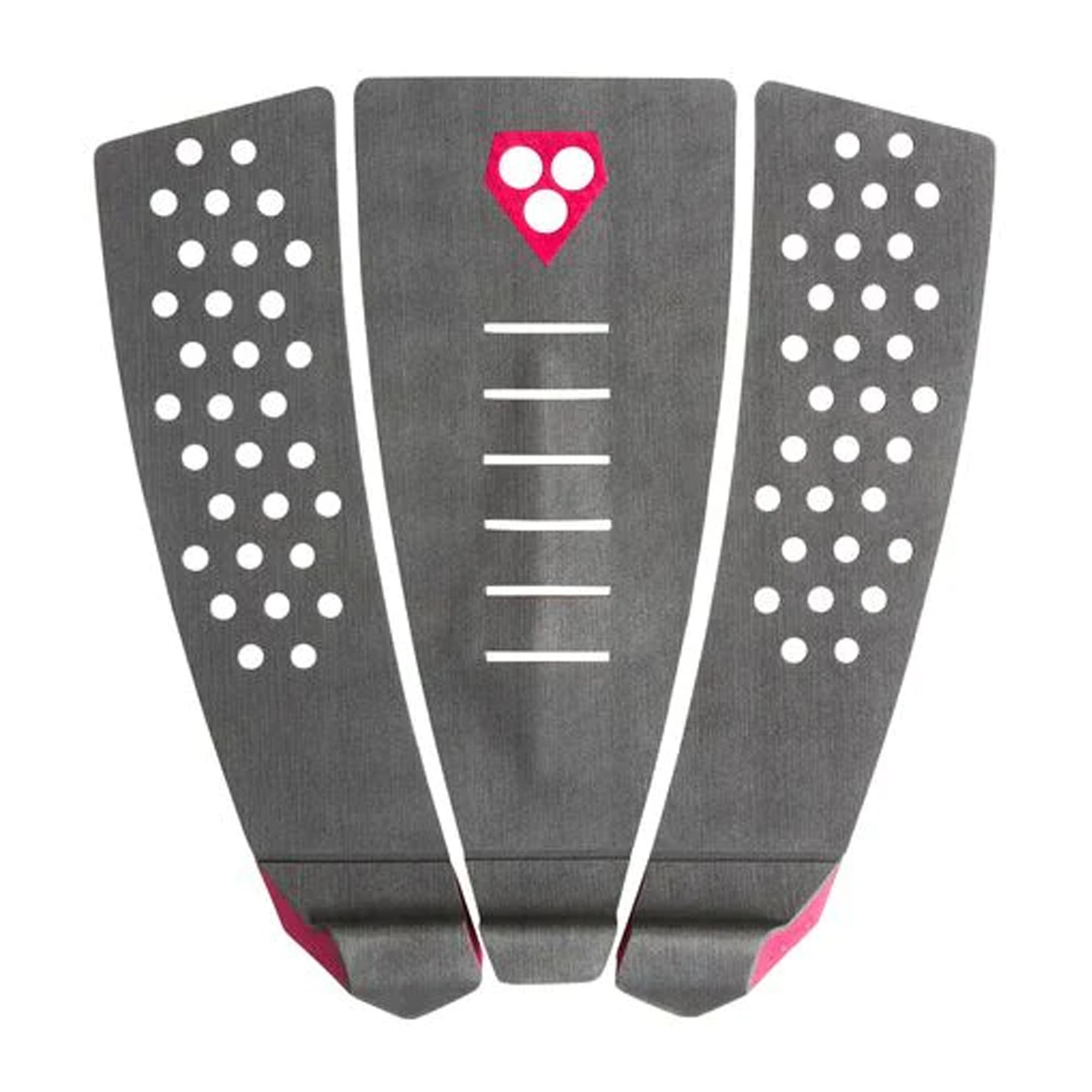 Gorilla Grip Skinny Three Traction Pad - Charcoal/Red Plum