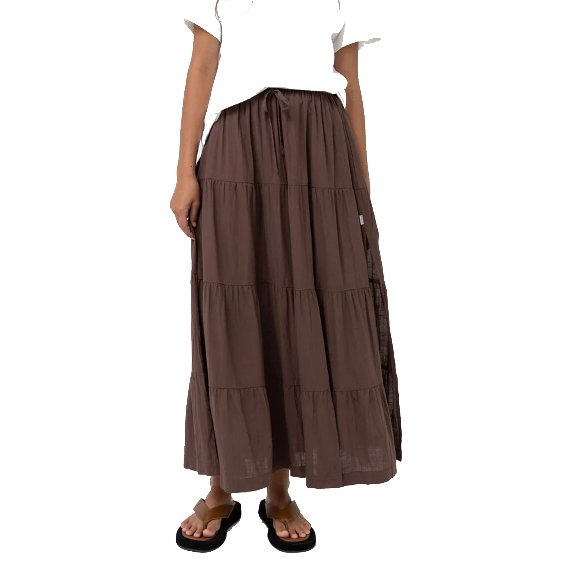 Rhythm Classic Tiered Maxi Women's Skirt