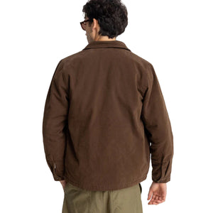 Rhythm Insulated Overshirt Men's L/S Dress Shirt - Brown