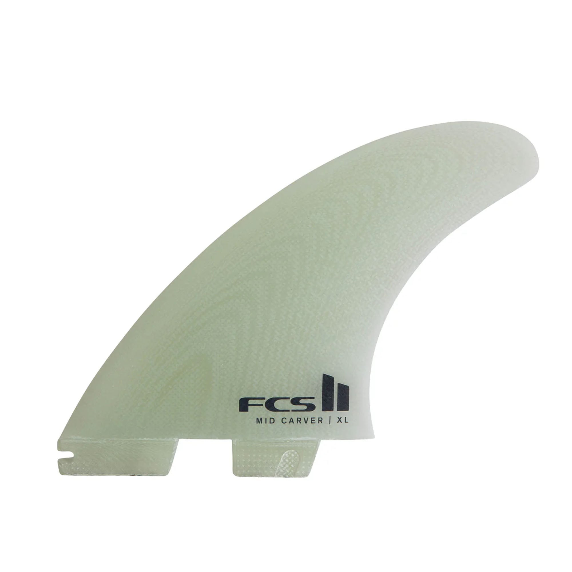 FCS II Mid Carver 2 + 1 Surfboard Fin Set