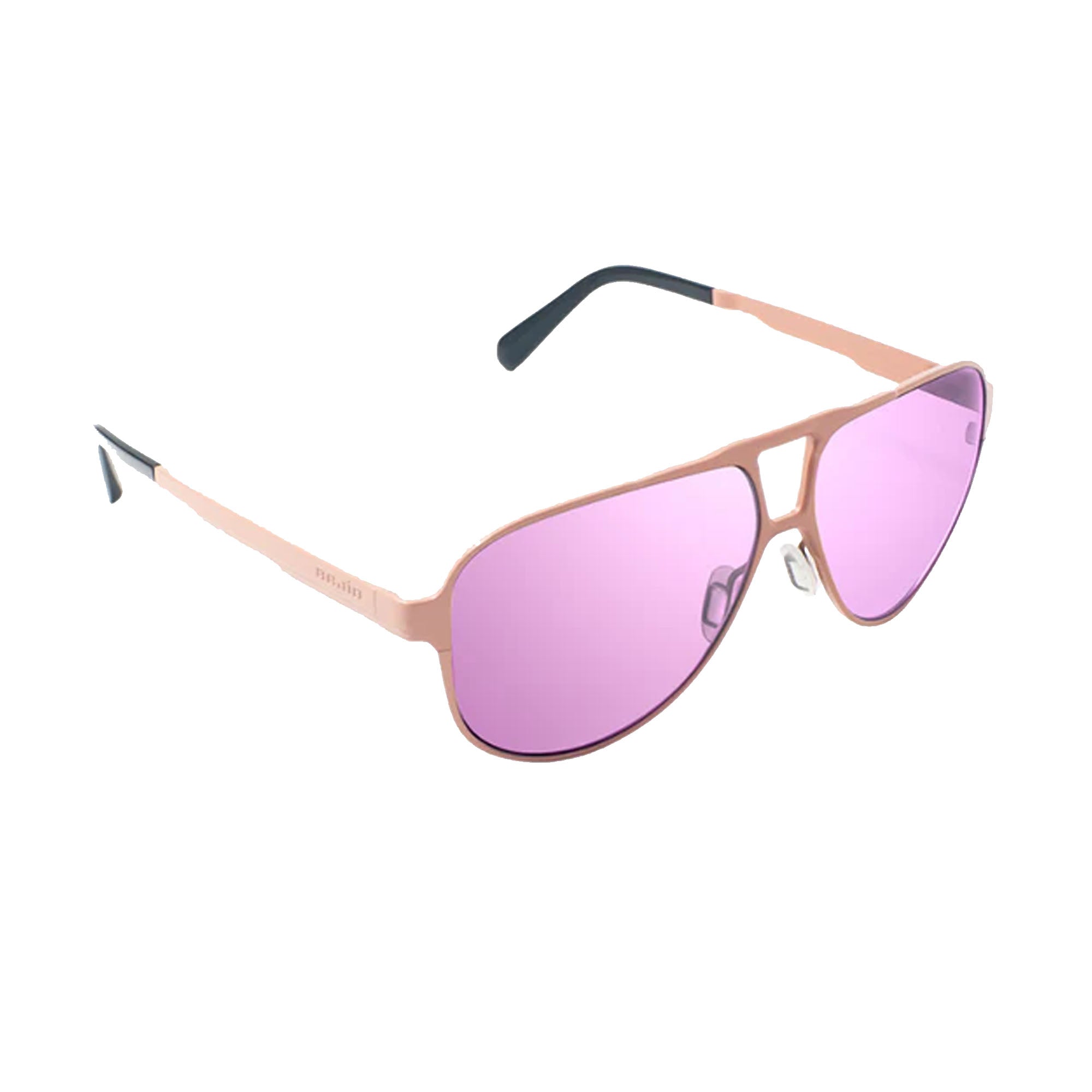 Bajio Clink X-Large Women's Sunglasses - Taupe Matte/Rose Mirror Polarized