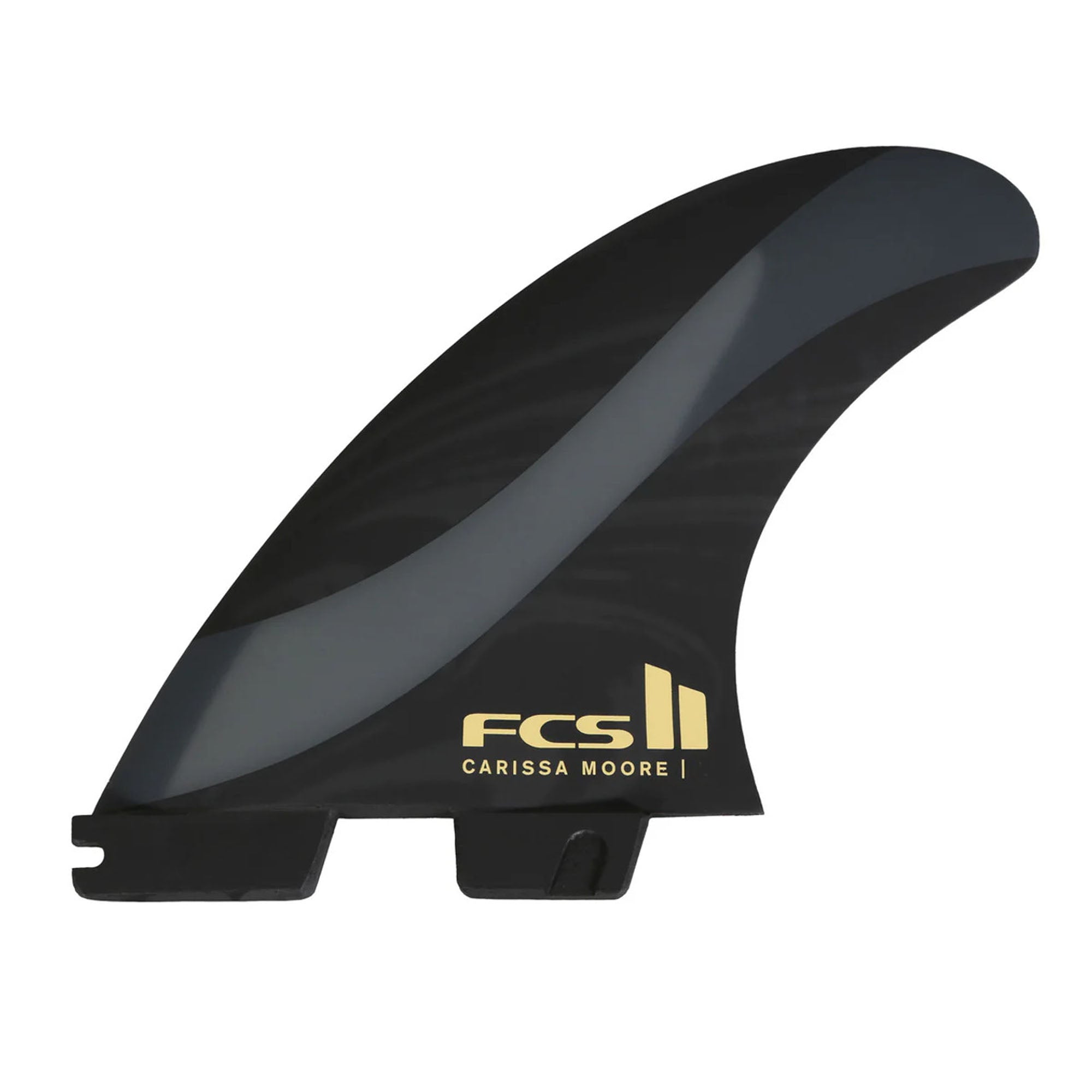 FCS II Carissa Moore Aircore Tri Surfboard Fins - Medium/Black