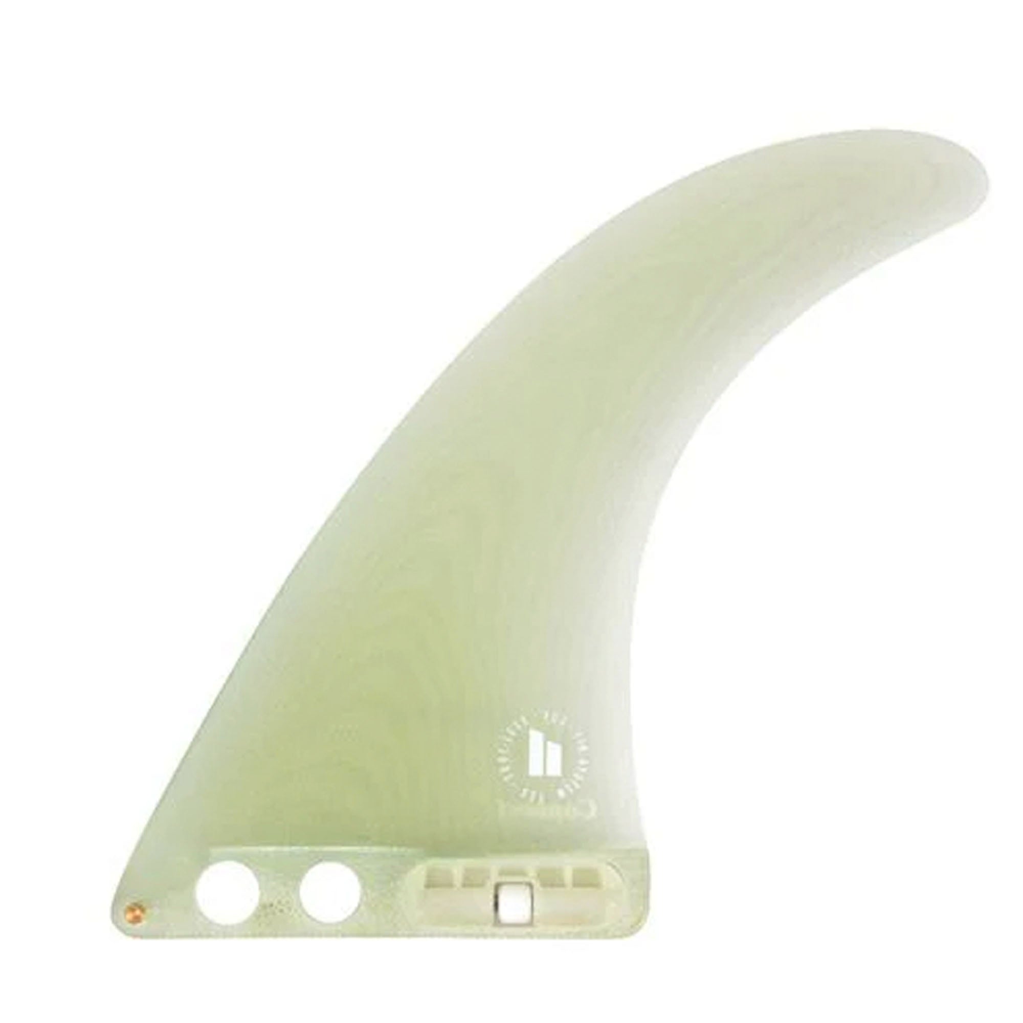 FCS II Connect Performance Glass Longboard Fin - 9"/Clear