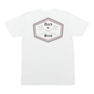 Dark Seas Cornerstone Premium Men's S/S T-Shirt - White