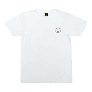 Dark Seas Cornerstone Premium Men's S/S T-Shirt - White