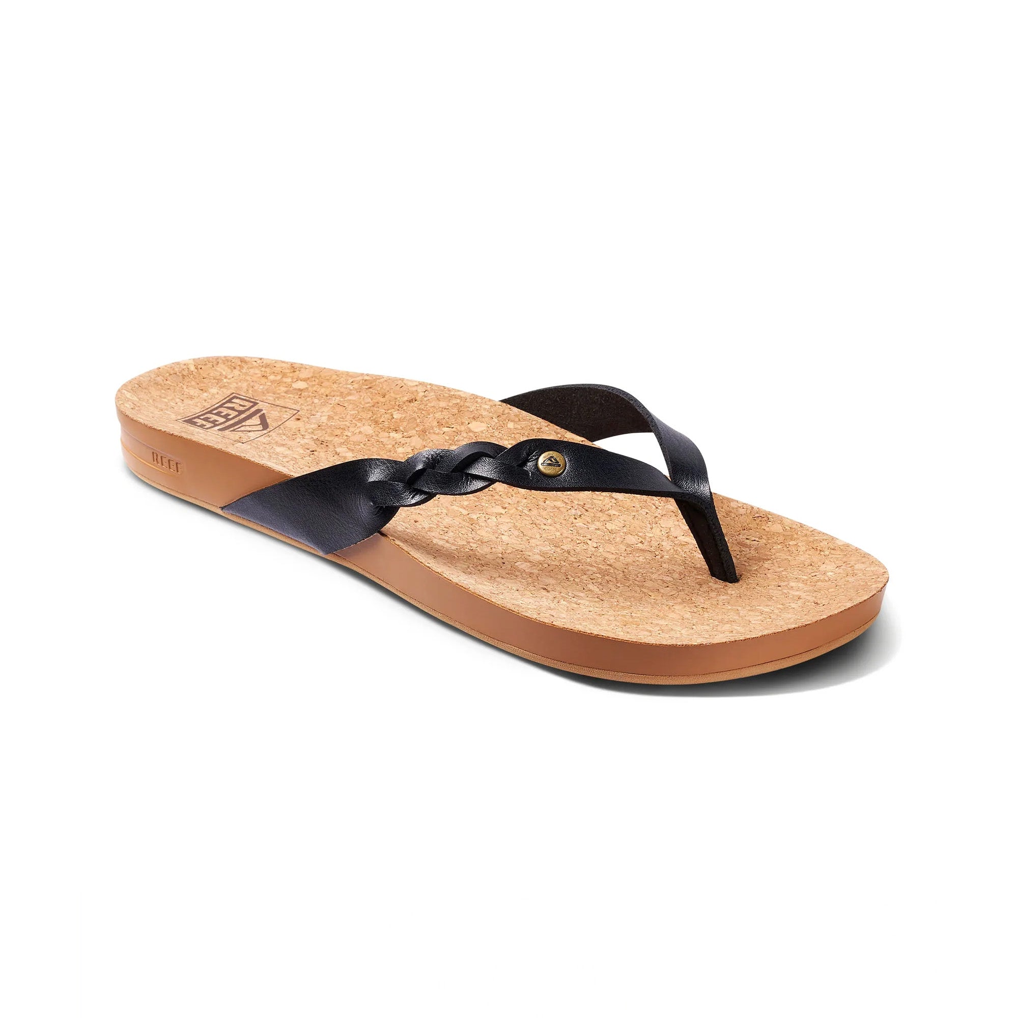 Reef Cushion Court Twist Women's Sandals - Black