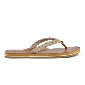 Cobian Bethany Braided Pacifica Women's Sandals - Cream