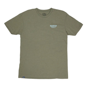 Marsh Wear Coastal Cowboy Men's S/S T-Shirt - Olive