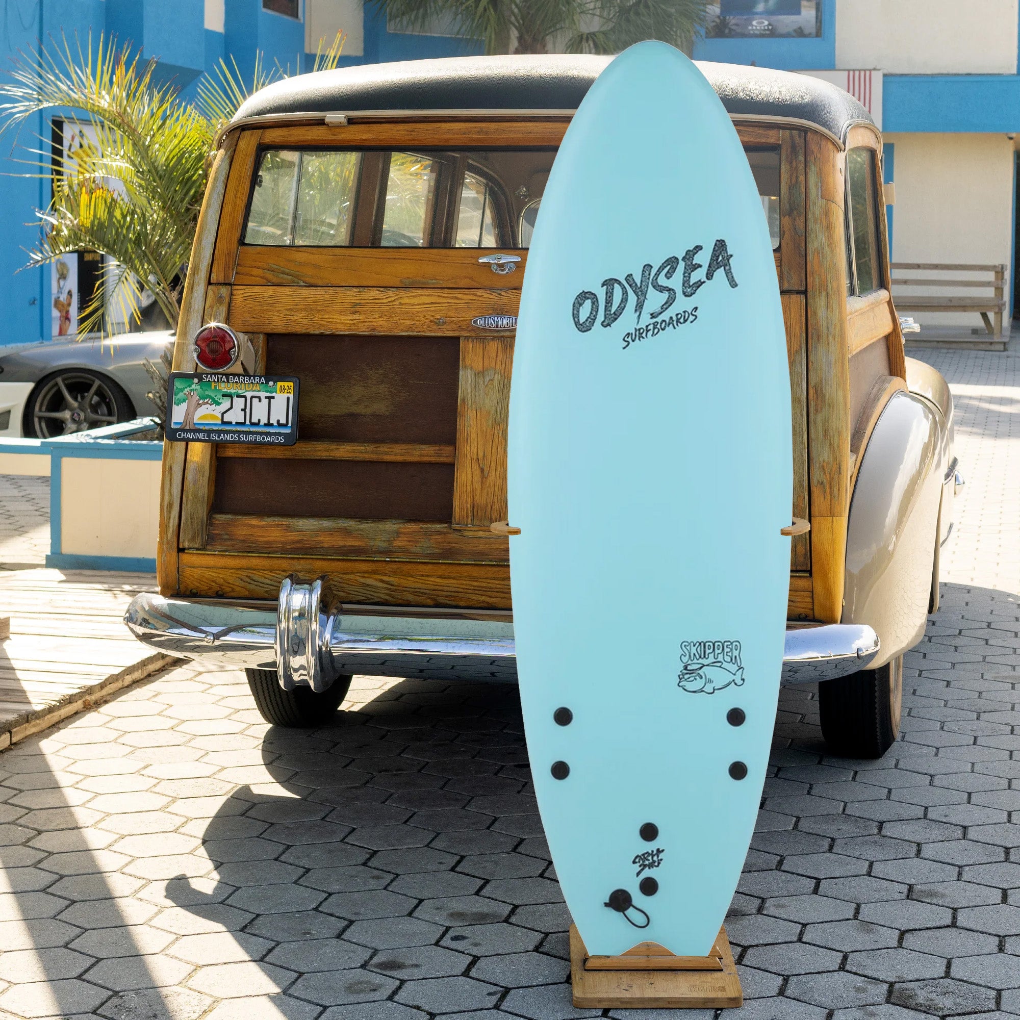 Catch Surf Odysea Skipper Basic 5'6 JOB Pro Soft Surfboard - Sky Blue