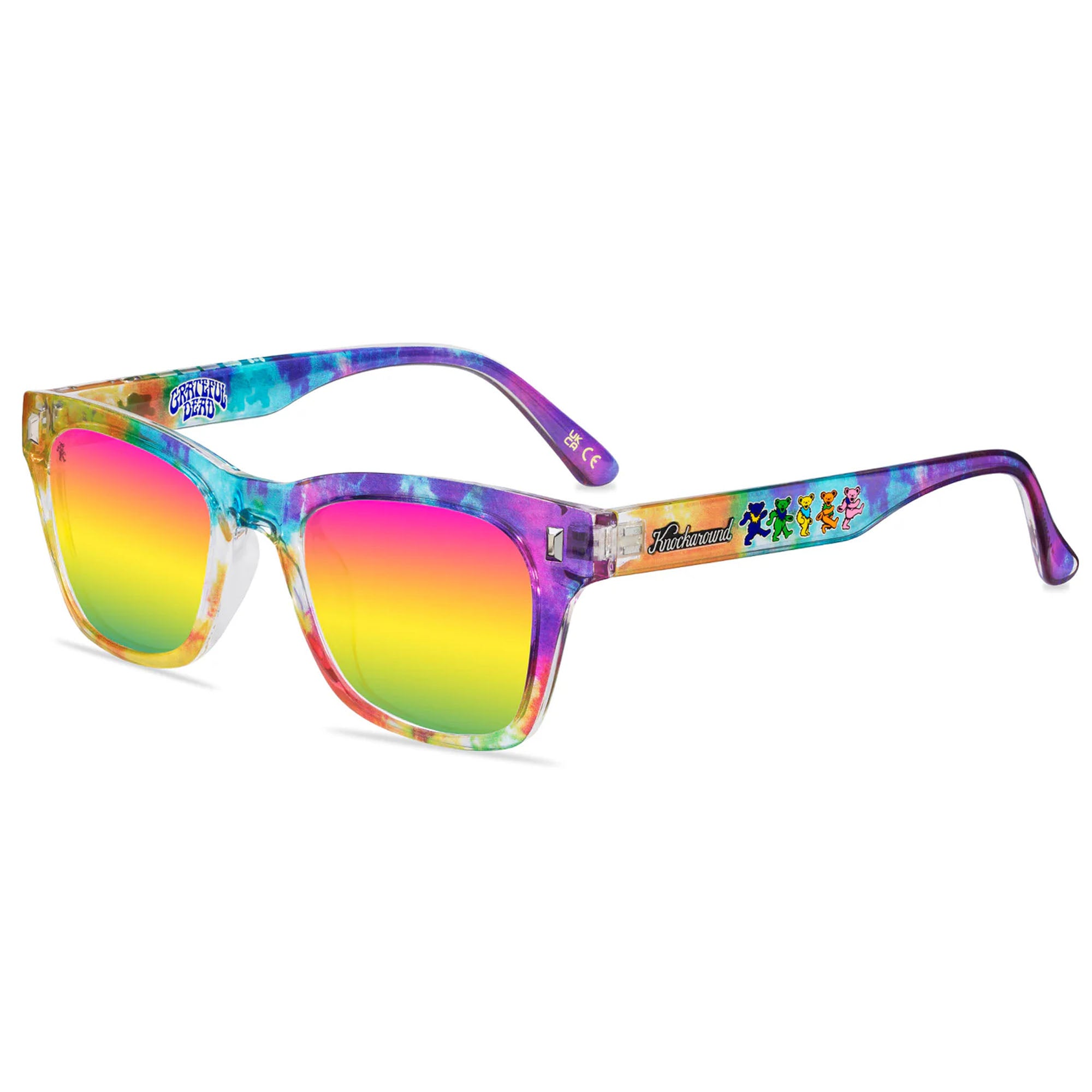 Knockaround Seventy Nine Men's Polarized Sunglasses - Grateful Dead Dancing Bears