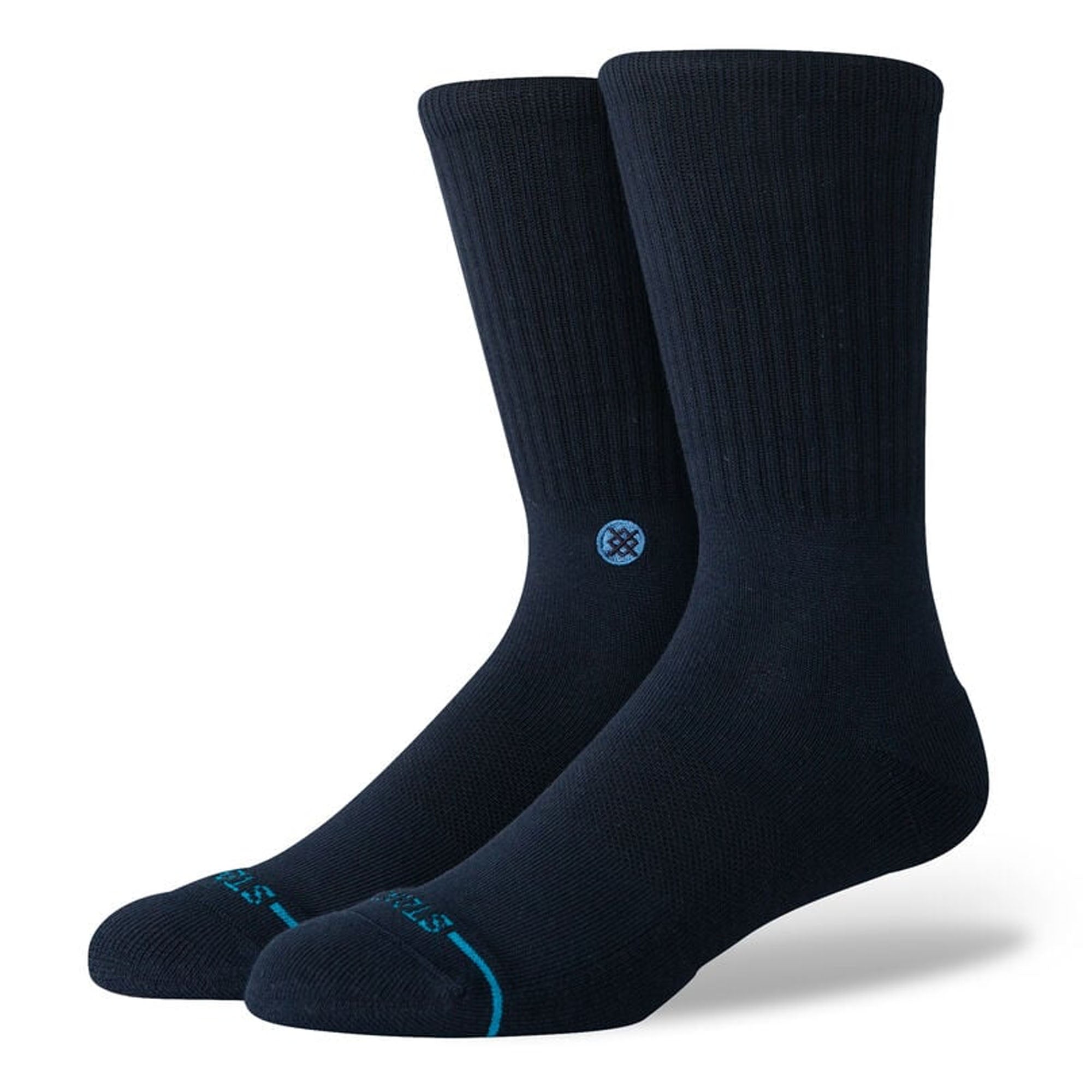 Stance Icon Men's Crew Socks - Dark Navy