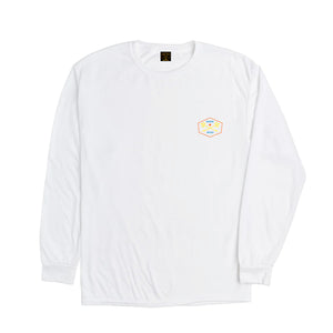 Dark Seas Progressive UV Men's L/S T-Shirt - White