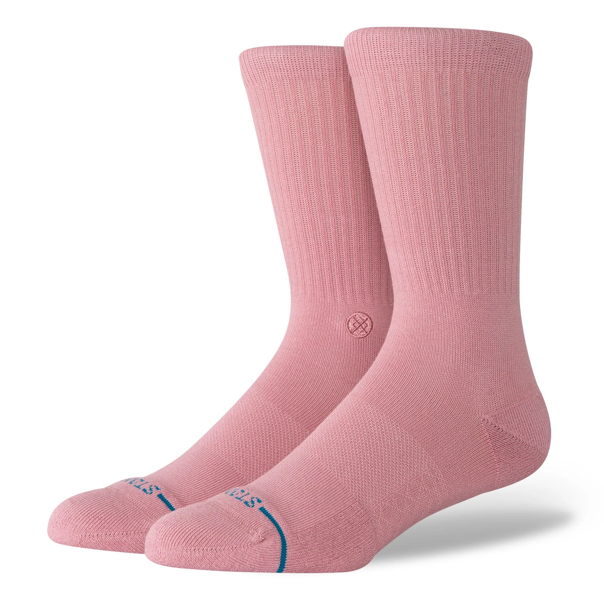 Stance Icon Men's Crew Socks - Dark Rose