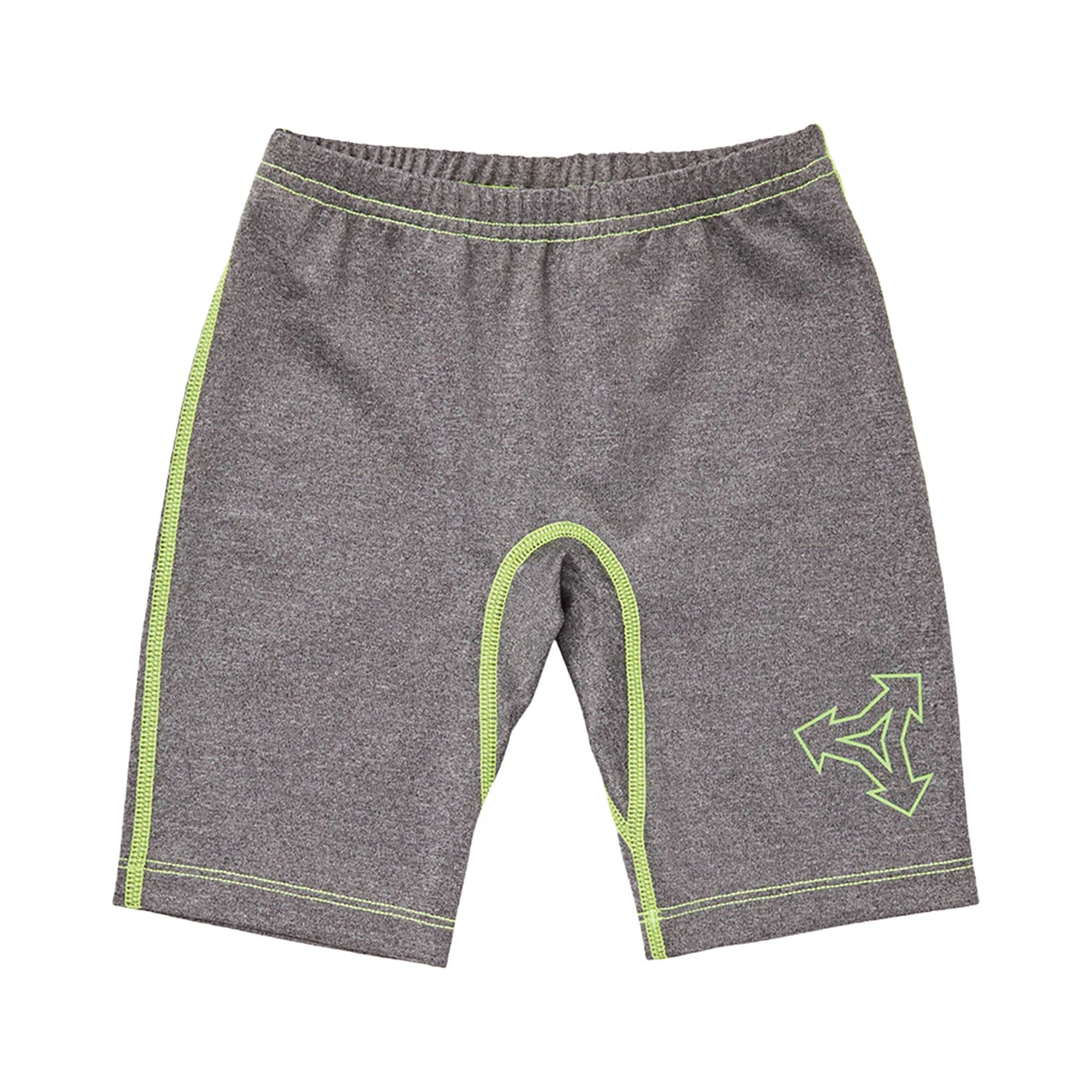 Xcel Premium Stretch Unisex Toddler UV Shorts - Deep Grey/Silver