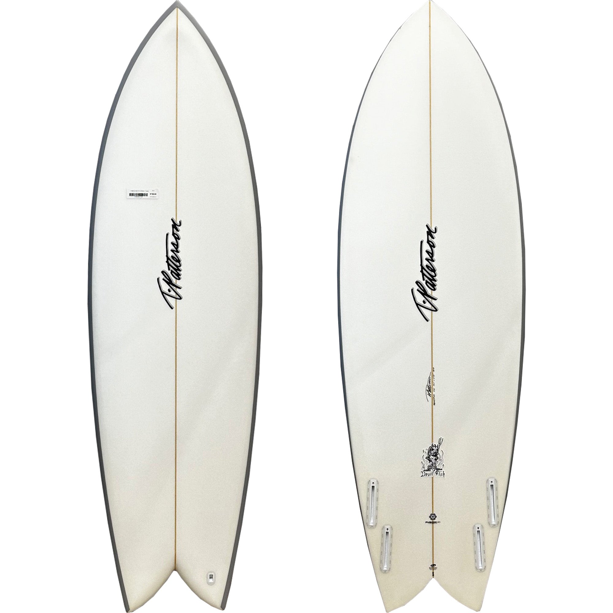 T. Patterson Devil Fish 5'6 Surfboard - Futures