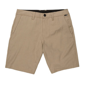 Volcom Slub Frickin Cross Shred 20" Men's Walk Shorts - Khaki