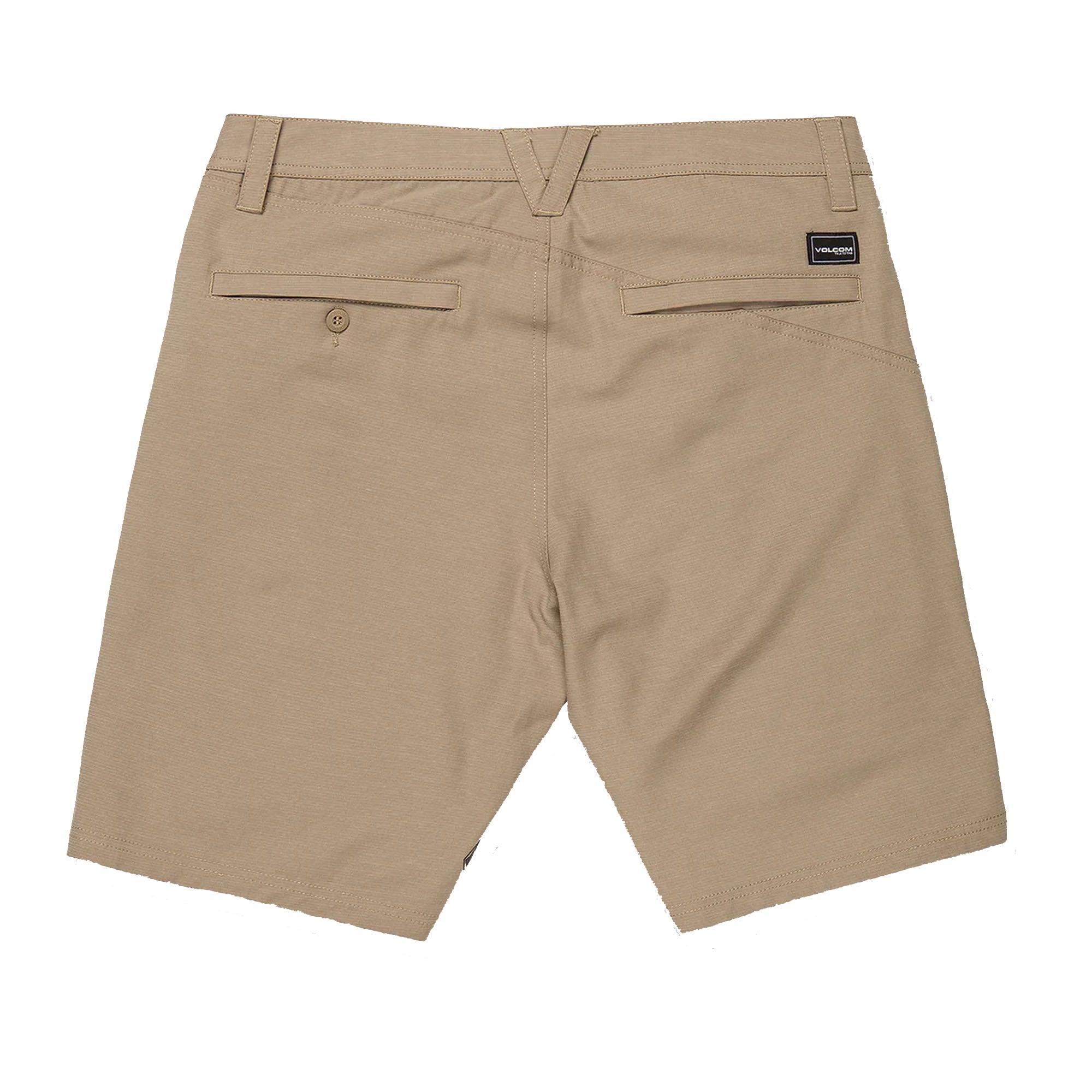 Volcom Slub Frickin Cross Shred 20" Men's Walk Shorts - Khaki