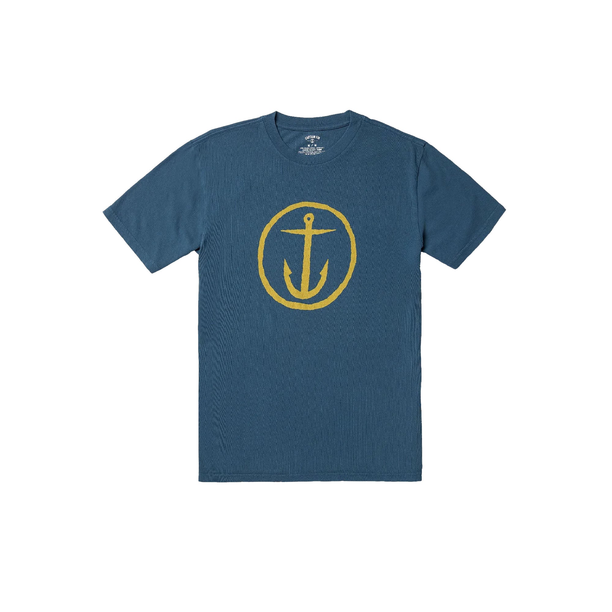 Captain Fin Co. OG Logo Men's S/S T-Shirt - Navy