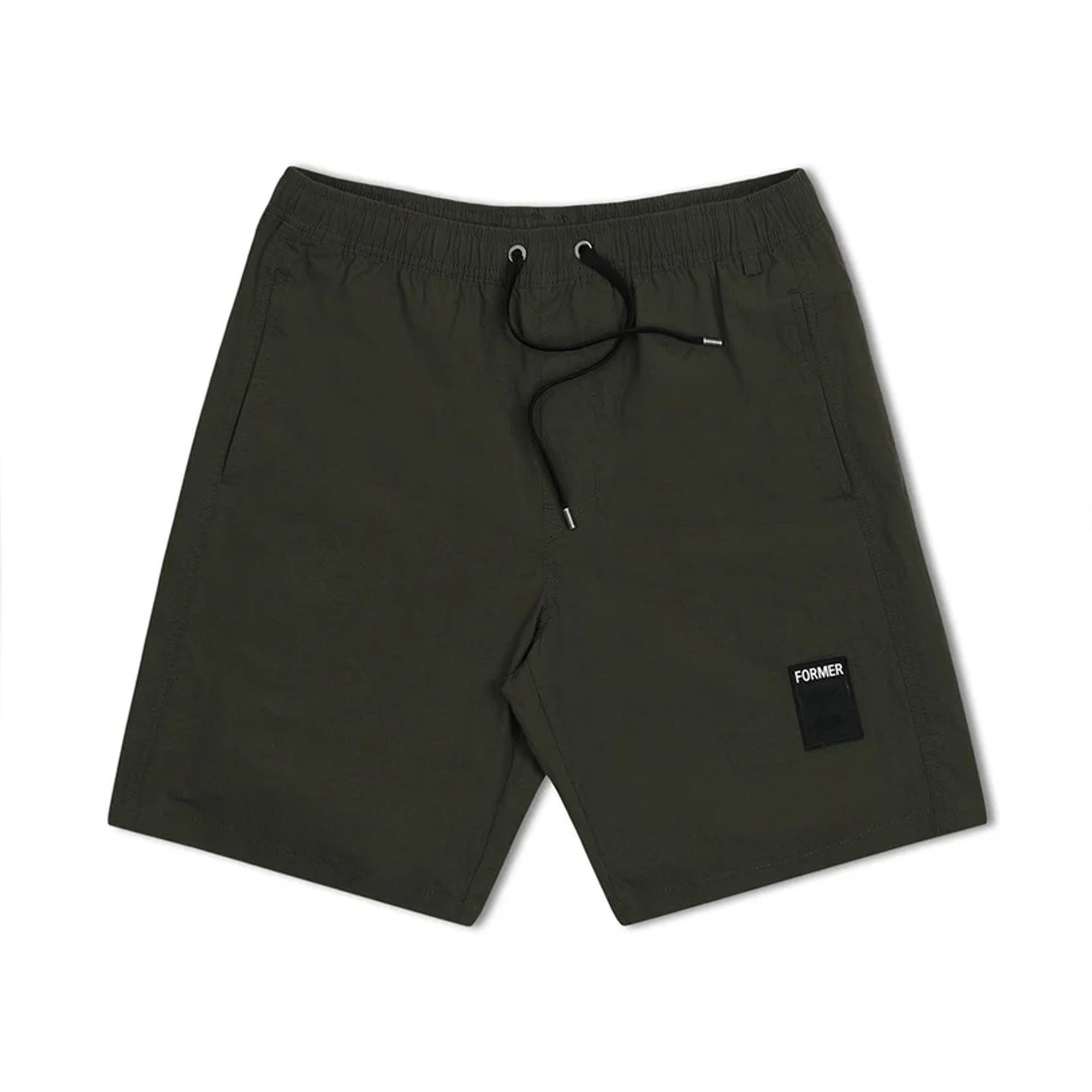 Former Swans Baggy 18" Men's Boardshorts - Deep Olive