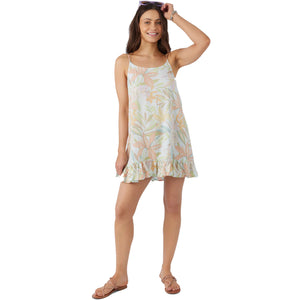 O'Neill Holis Dalia Floral Women's Dress - Skylight