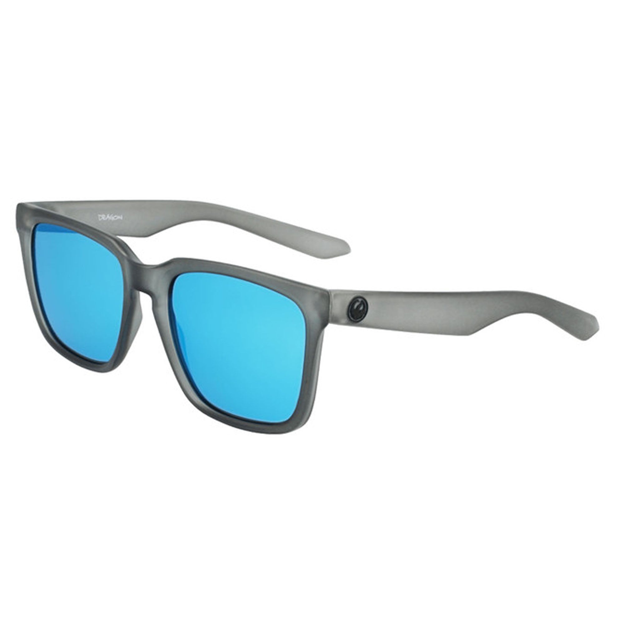 Dragon Baile LL H2O Men's Sunglasses - Crystal Shadow/Blue Ion Polarized