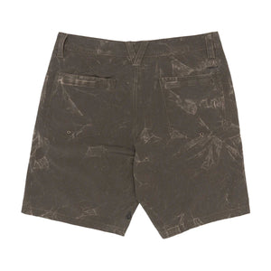 Volcom Stone Faded Hybrid 19" Men's Walkshorts - Dark Brown