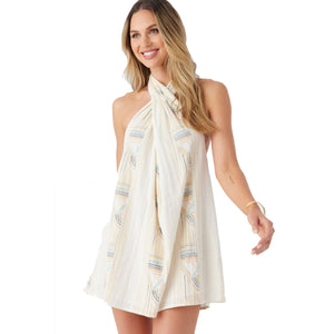 O'Neill Naima Halter Women's Cover-Up Dress - White