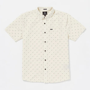 Volcom Stonemarcos Men's S/S Dress Shirt - Off White