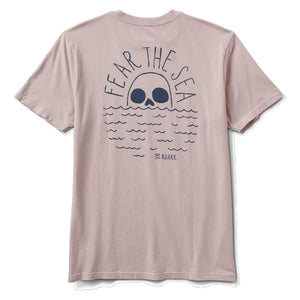 Roark Fear Of The Sea Men's S/S T-Shirt - Dusty Violet