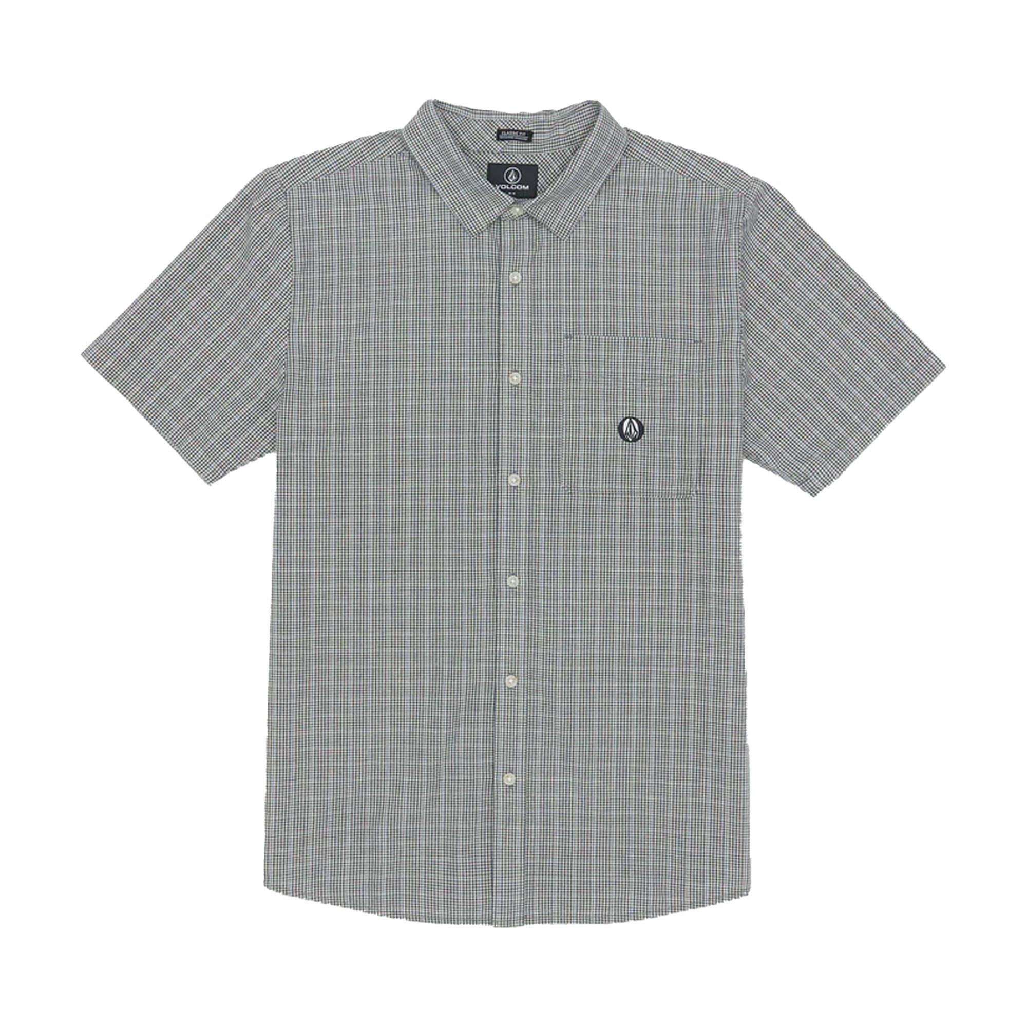 Volcom Lonsdale Men's S/S Dress Shirt - Egg White