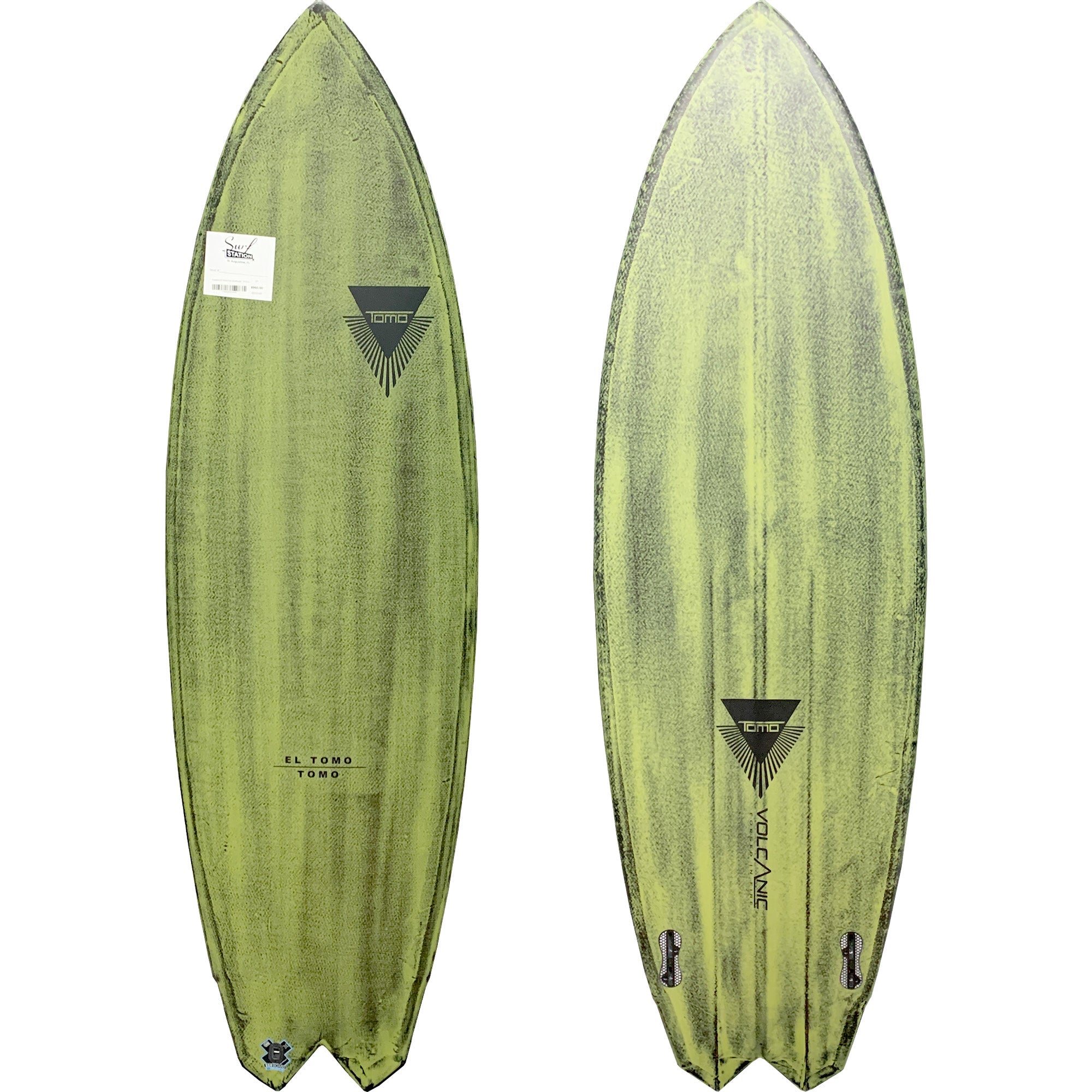 Firewire El Tomo Fish Volcanic 5'8 Surfboard - FCS II