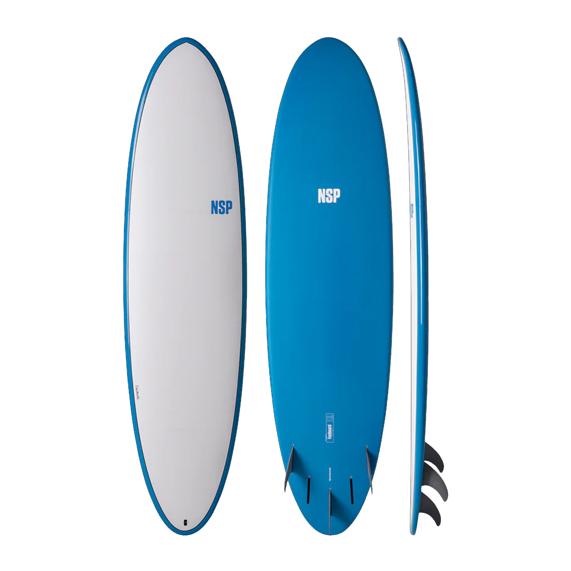 NSP Fun Elements 6'8 Surfboard - Futures