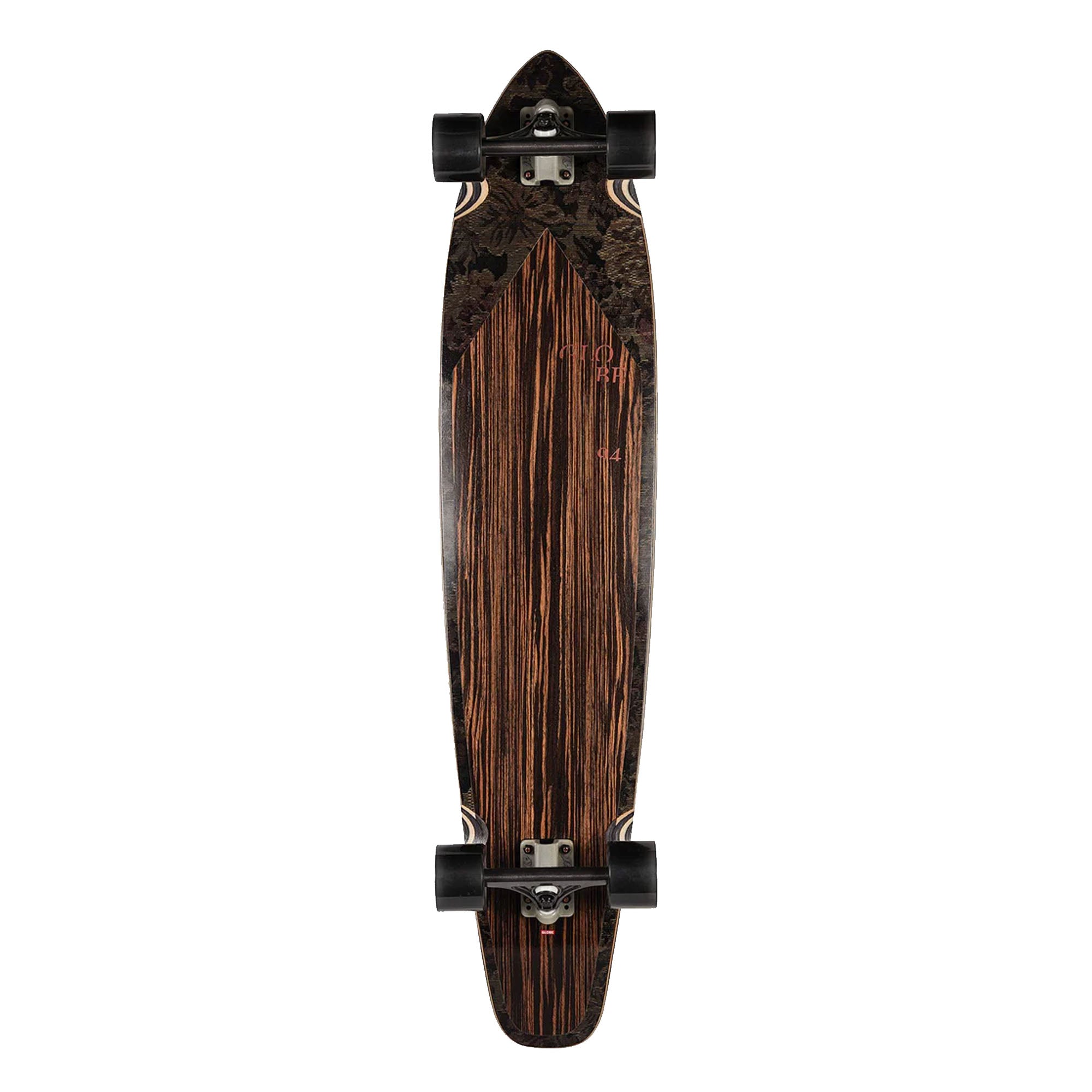 Globe Byron Bay 43'' Complete Longboard Skateboard - Ebony/Nightshade