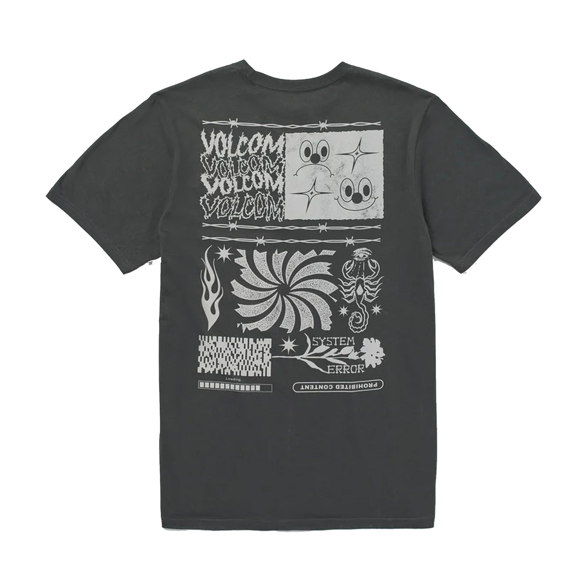 Volcom System Error Men's S/S T-Shirt - Black