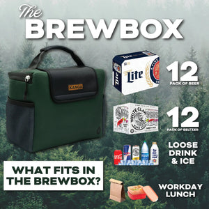 Kanga Coolers BrewBox Cooler - Evergreen