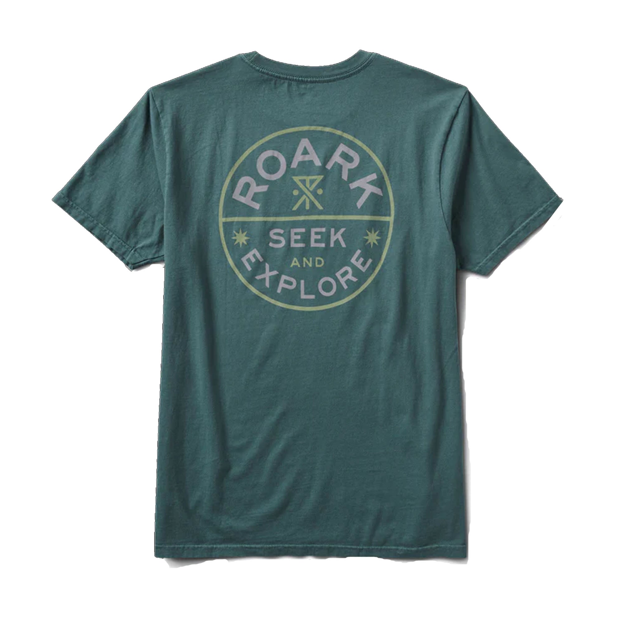 Roark Seek & Explore Signet  Men's S/S T-Shirt - Forest