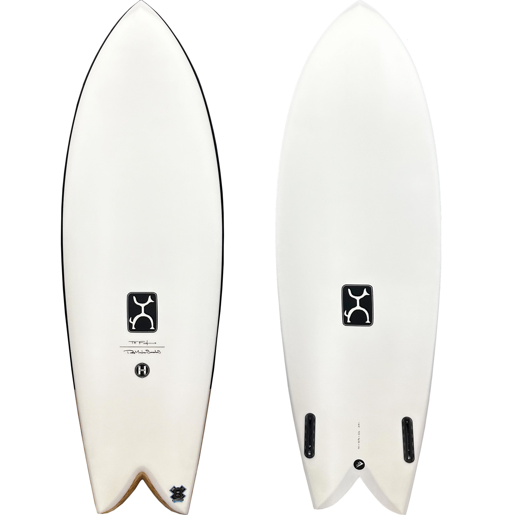 Firewire Too Fish Helium 5'8 Surfboard - Futures