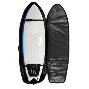 Creatures of Leisure Fish Triple DT2.0 Surfboard Bag - Black