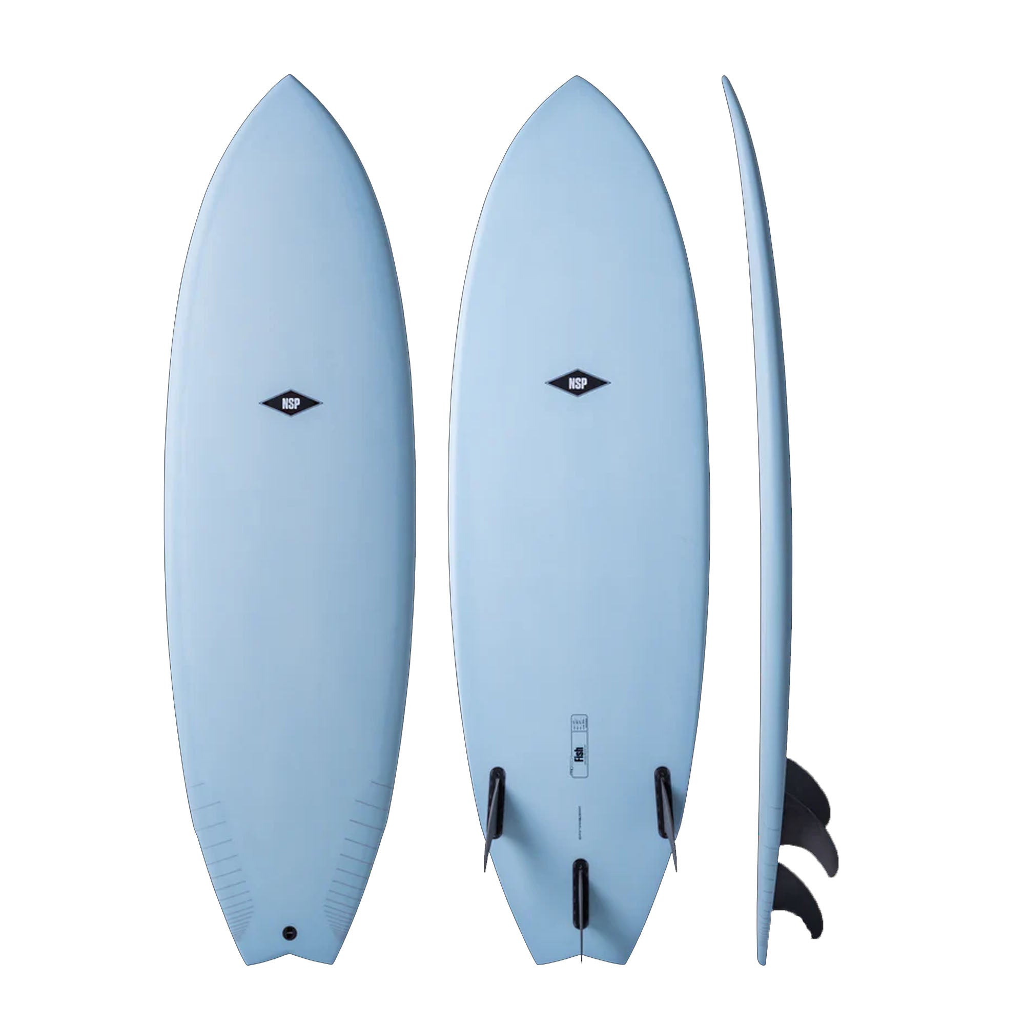 NSP Fish Protech 6'4 Surfboard - Futures