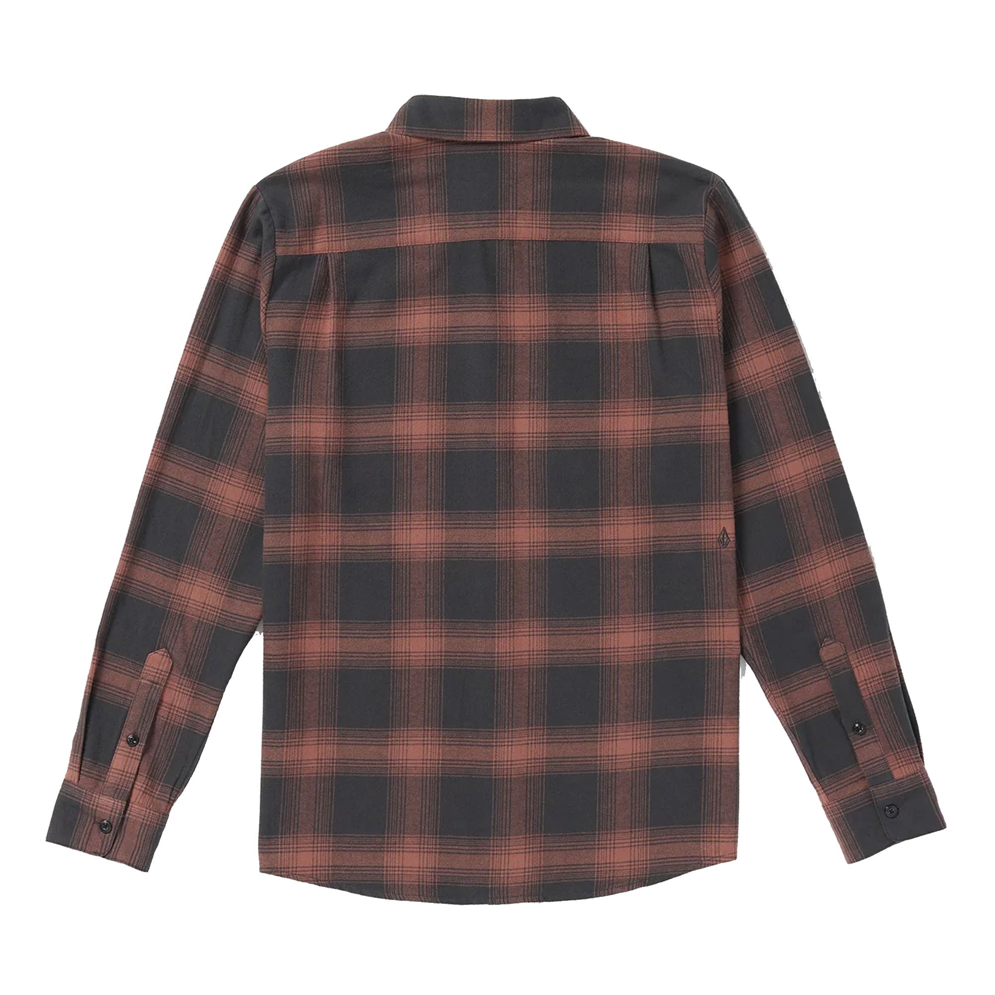 Volcom Netastone Men's L/S Flannel - Stealth