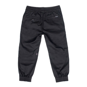 Volcom Frickin Slim Youth Boy's Jogger Pants - Black