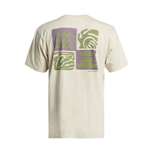 Quiksilver Creation Men's S/S T-Shirt - Off White