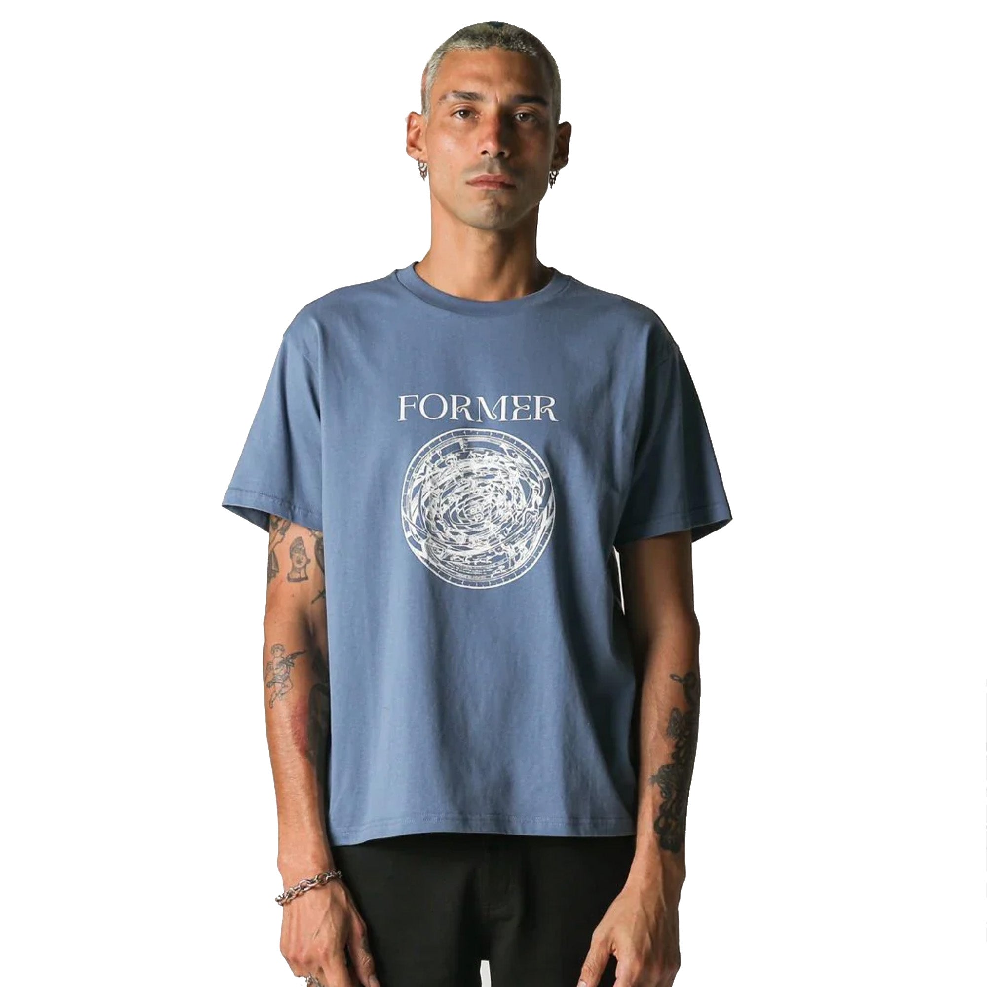 Former Circulate Men's S/S T-Shirt - Blue