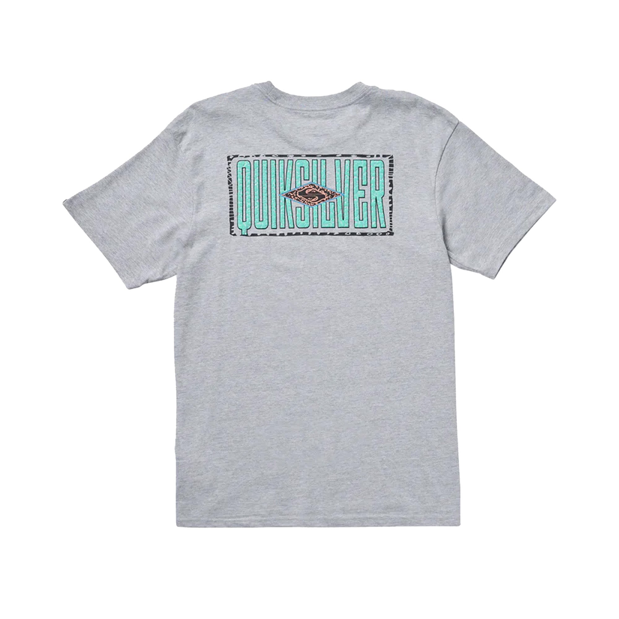 Quiksilver Fossilized Men's S/S T-Shirt - Heather Grey