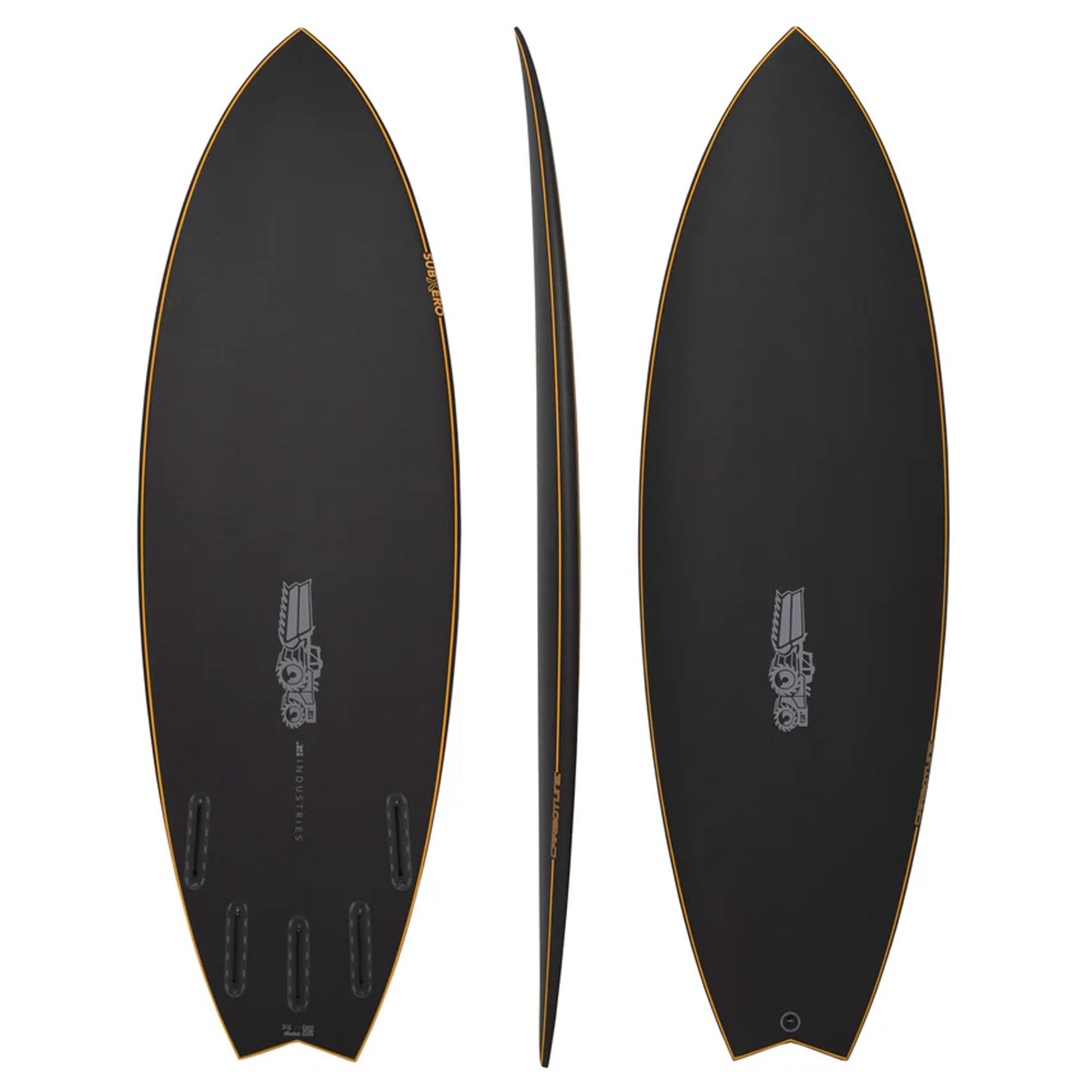 JS Sub Xero Carbotune Tech 5'6 Surfboard - Futures