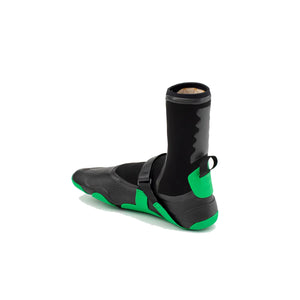 Solite 3mm Custom Pro 2.0 Surf Booties - Black/Green