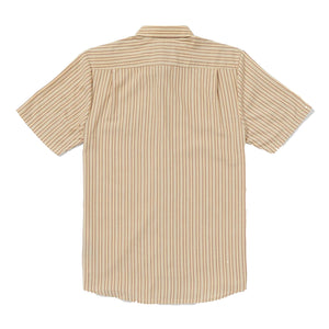 Volcom Barstone Woven Men's S/S Dress Shirt - Grain