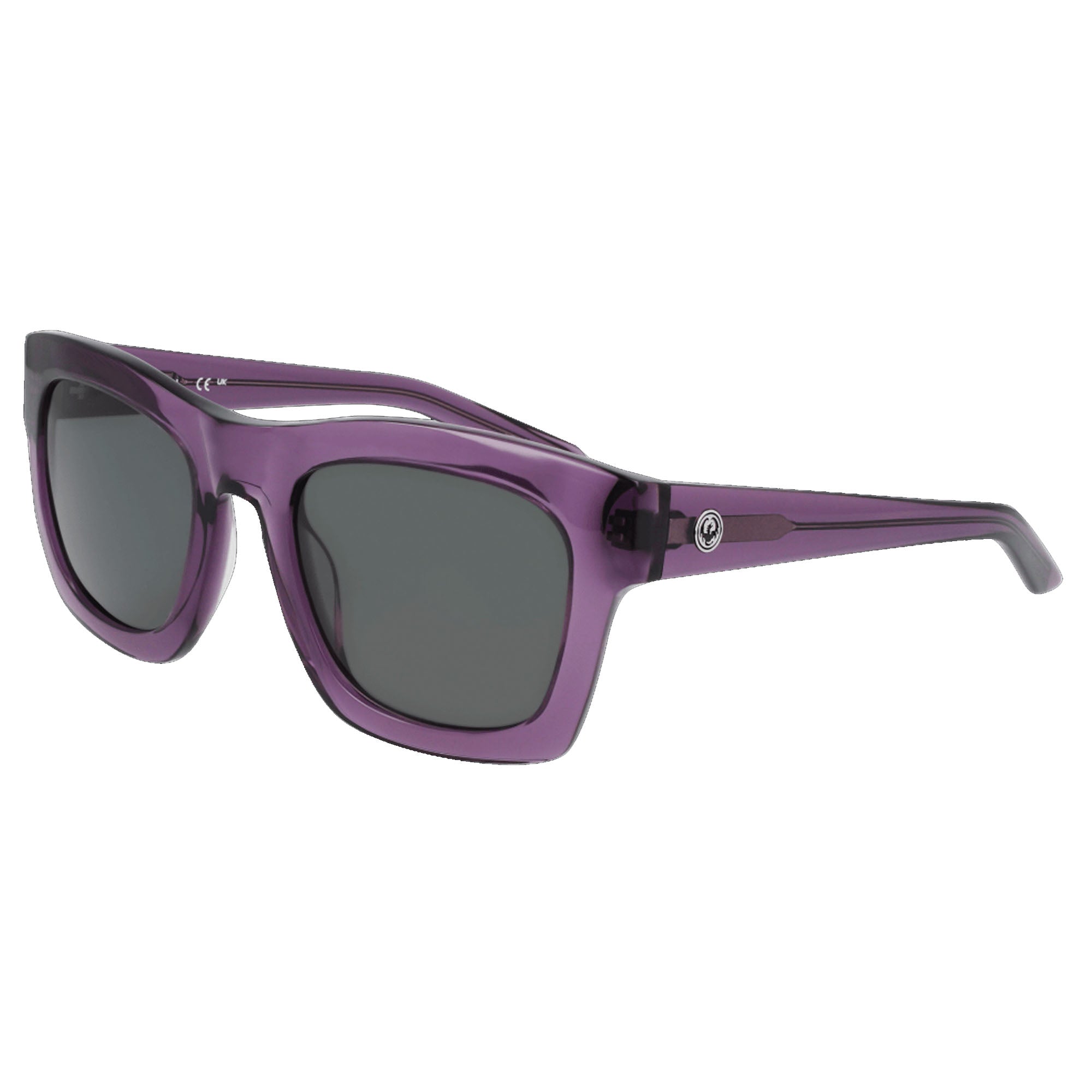 Dragon Waverly LL Women's Sunglasses - Dusty Grape/LL Smoke Polarized