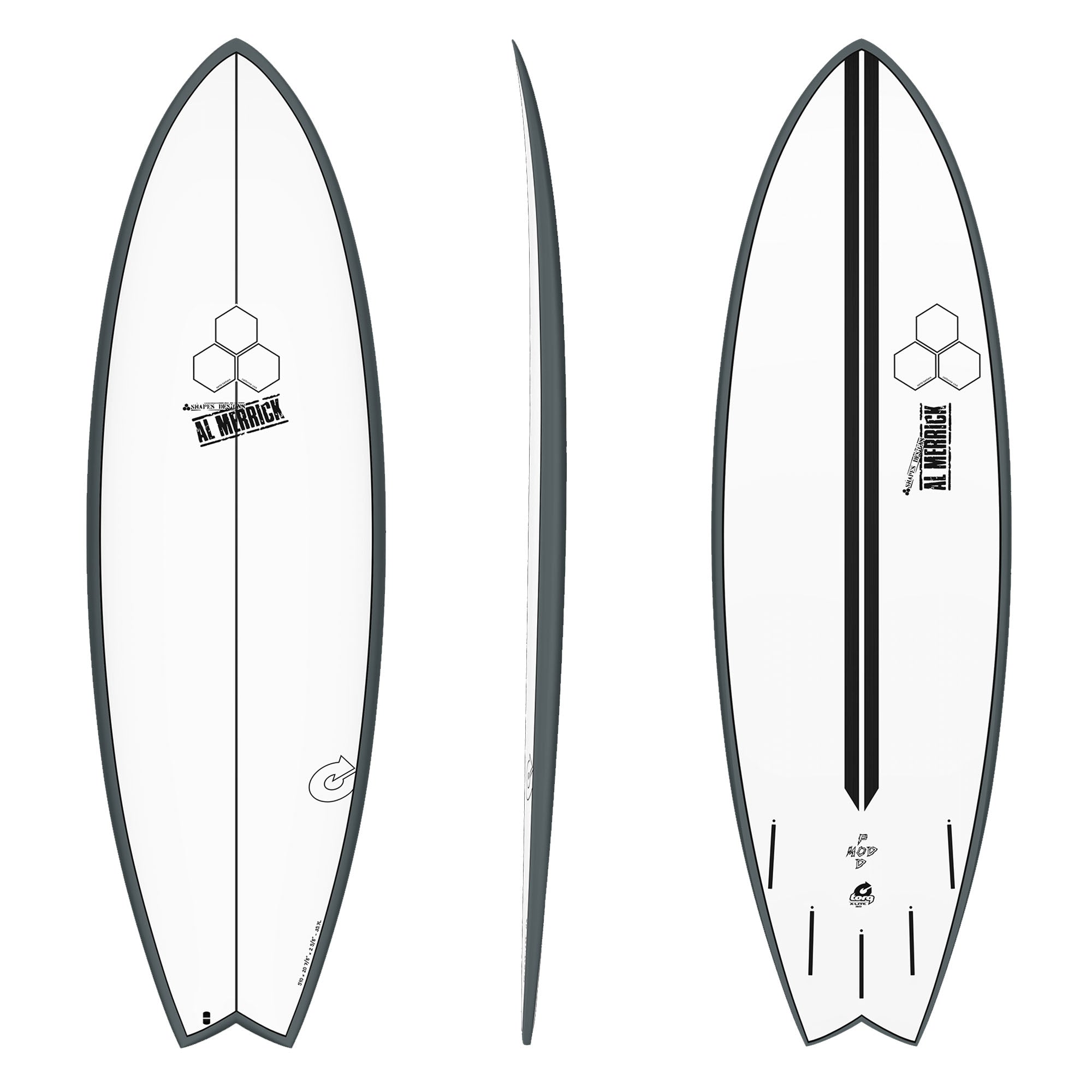 Torq Pod Mod X-Lite 3.0 5'6 Surfboard - Futures